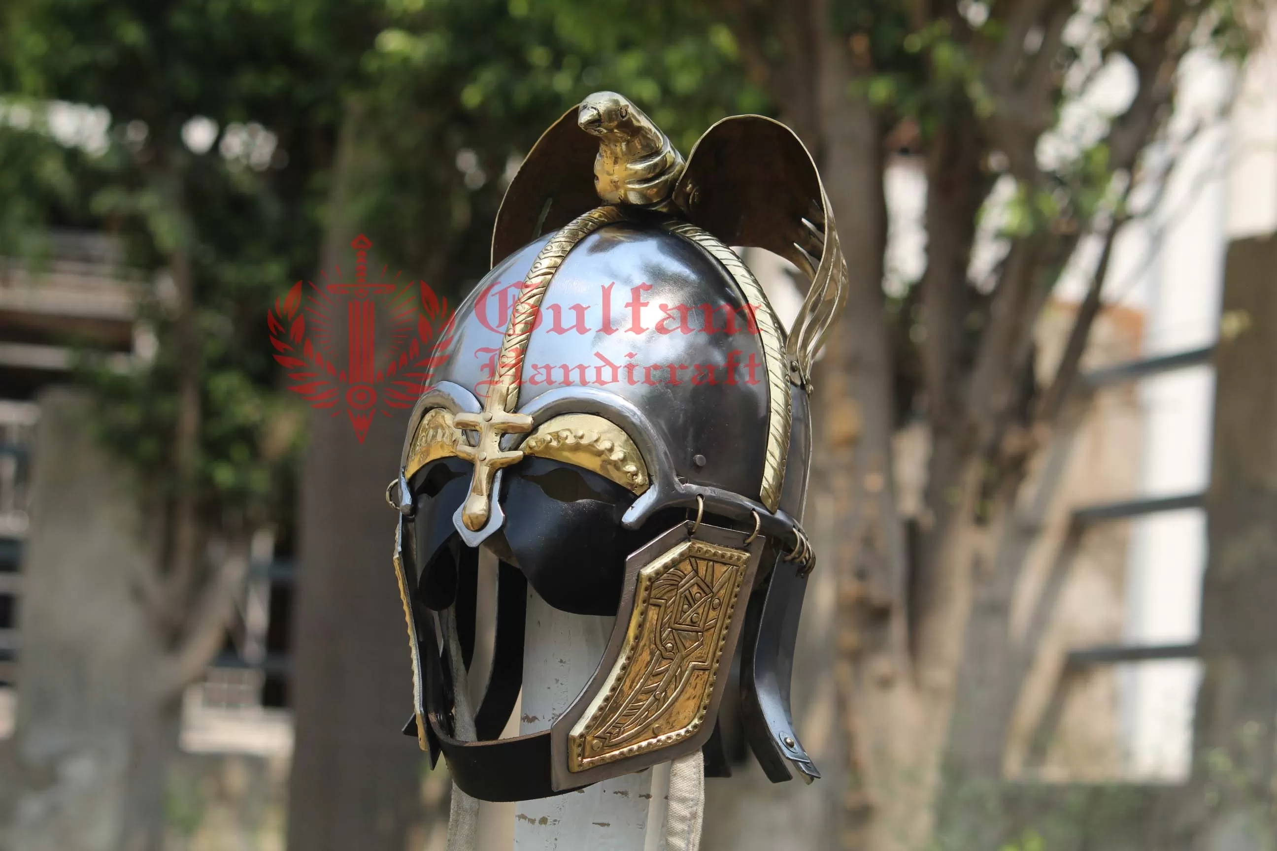 The Viking Helmet Kirk Douglas wore in the 1958 movie, Costume Helmet, Hollywood