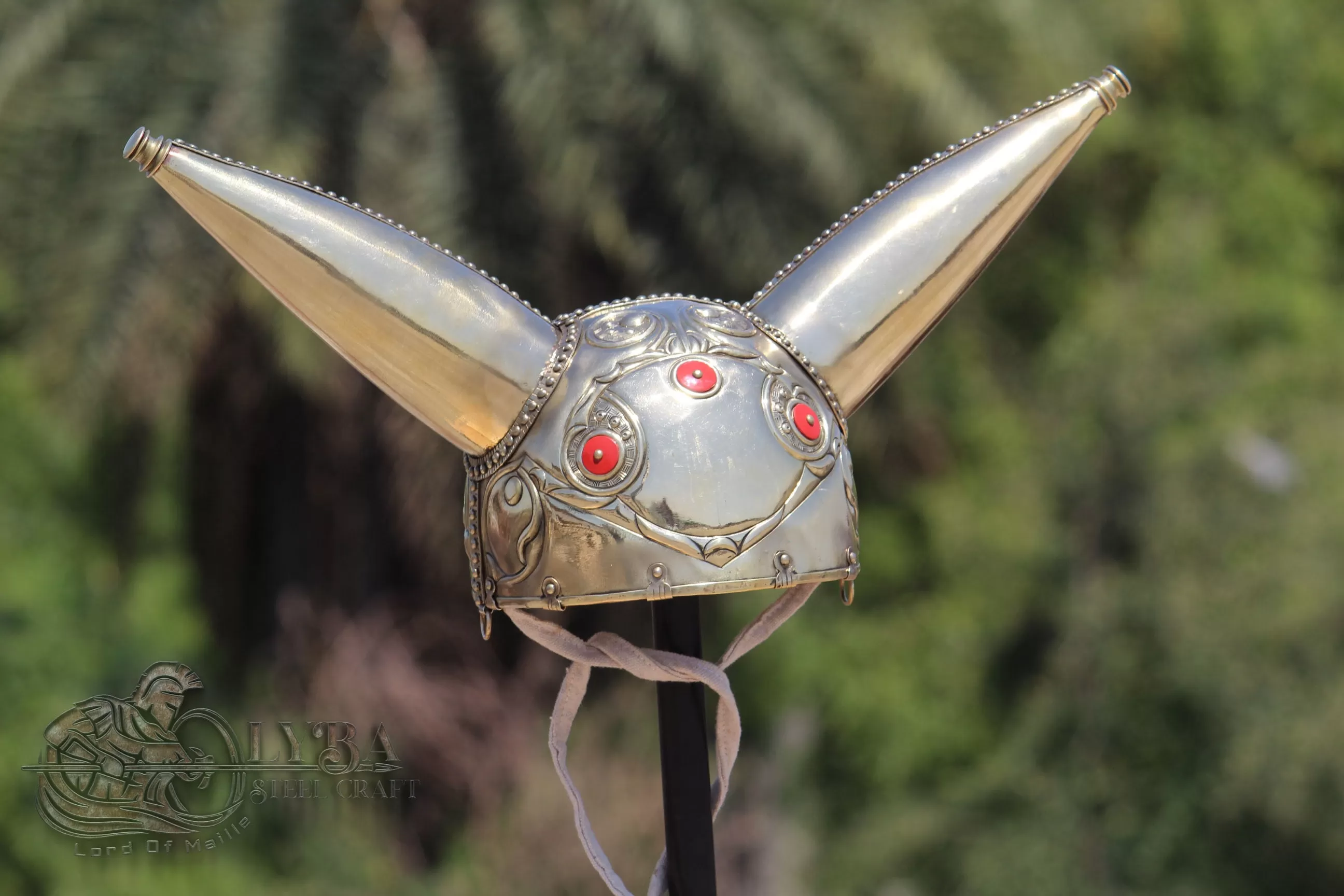 Waterloo Helmet made of 1.2mm brass 